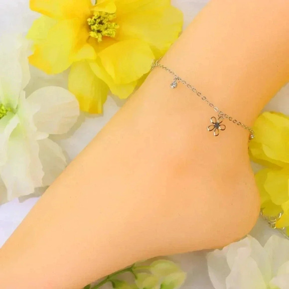 "Minimalist Anklet, Sleek & Modern Design, Women’s Fashion, YC110211-A - Picture 3 of 10